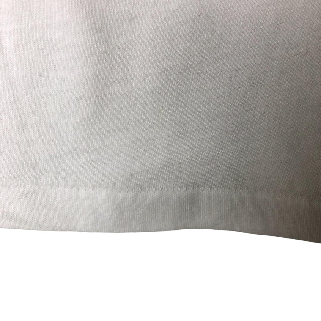 Vintage 1990'S Snoopy Woodstock character print T-shirt, men's size S unclear white type Vintage Second Hand