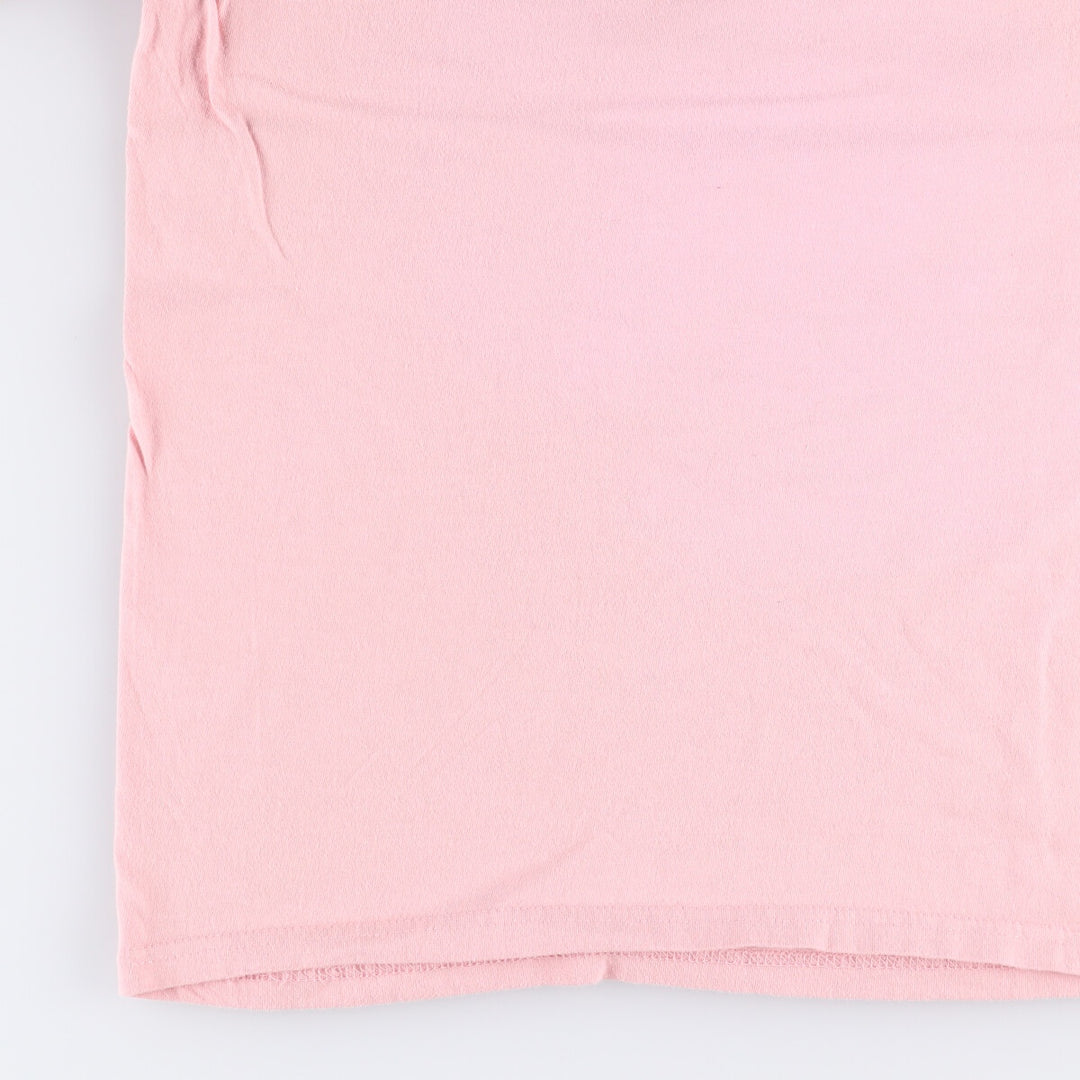 NIRVANA Nirvana Band T-shirt, Band T, Men's L size cotton pink type Vintage Second Hand
