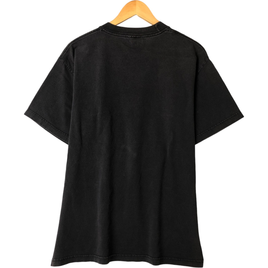 00'S Scooby-Doo WEAR Scooby-Doo character print T-shirt, men's size L cotton black type Vintage Second Hand