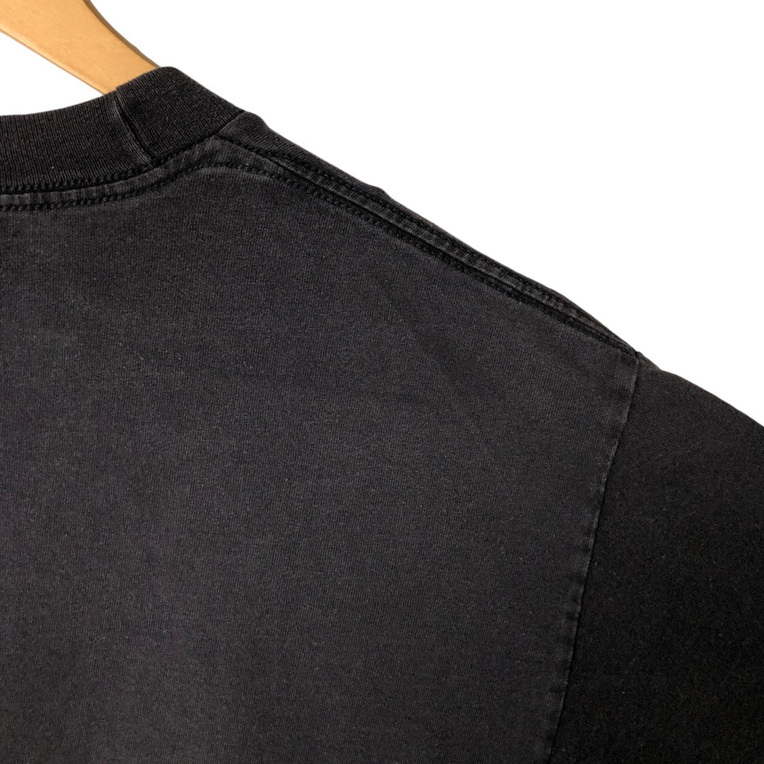 00'S Scooby-Doo WEAR Scooby-Doo character print T-shirt, men's size L cotton black type Vintage Second Hand