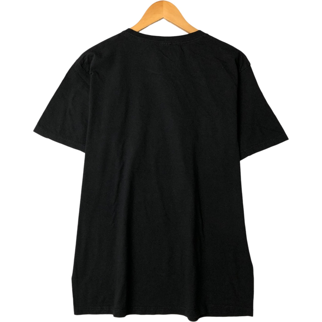 Ripple Junction Death Note Light Yagami Anime Character Print T-Shirt, Men's Size L cotton black type Vintage Second Hand