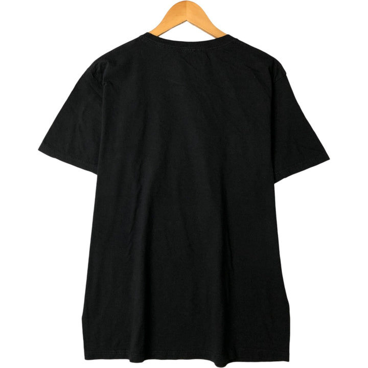 Ripple Junction Death Note Light Yagami Anime Character Print T-Shirt, Men's Size L cotton black type Vintage Second Hand