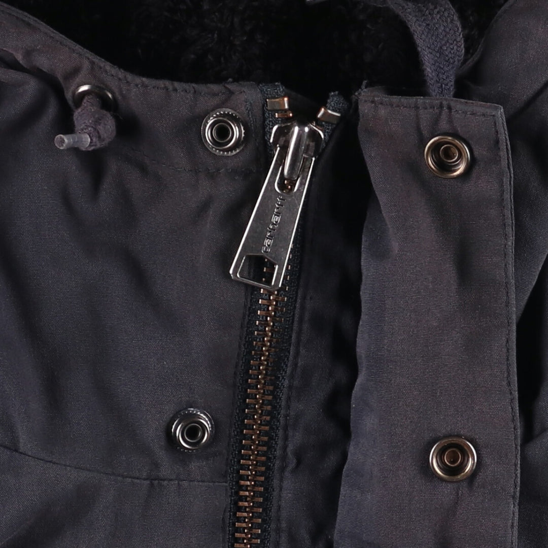 Carhartt Mentor Jacket, hooded, padded work jacket, men's size XL polyester black type Vintage Second Hand