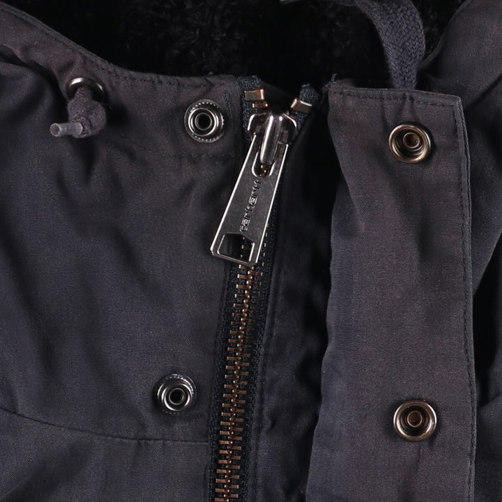 Carhartt Mentor Jacket, hooded, padded work jacket, men's size XL polyester black type Vintage Second Hand