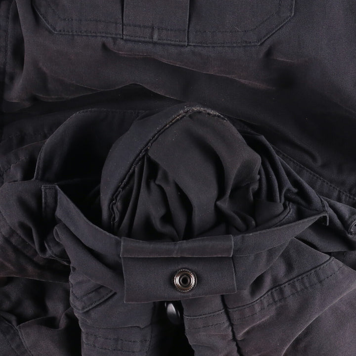 Carhartt Mentor Jacket, hooded, padded work jacket, men's size XL polyester black type Vintage Second Hand