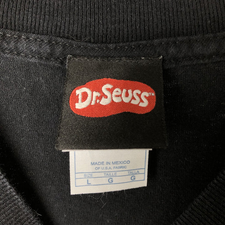 2000'S ALSTYLE Dr. Seuss The Grinch Character Print T-Shirt, Men's Size L cotton black type Vintage Second Hand