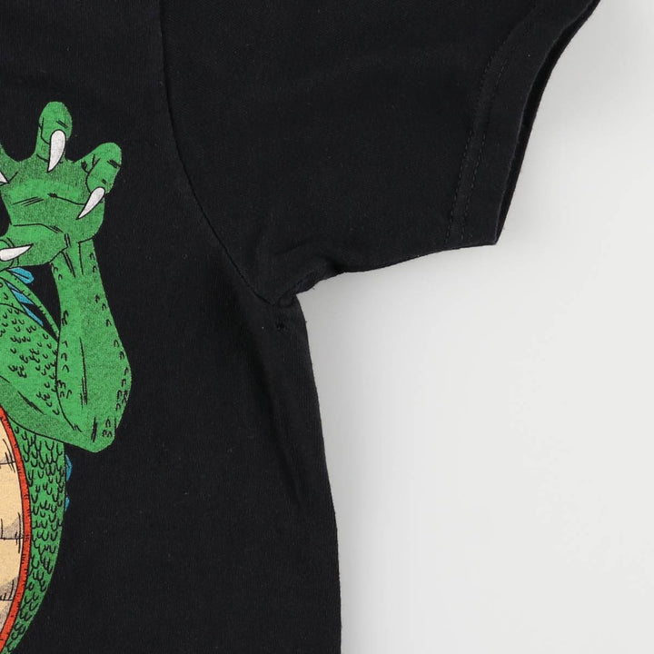 DRAGONBALL Z Dragon Ball Z Anime Character Print T-Shirt, Men's Size Small cotton black type Vintage Second Hand