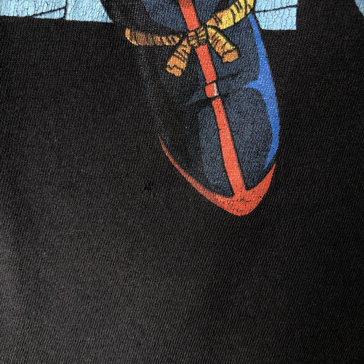 Dragon Ball Z Son Goku Anime Character Print T-Shirt, Men's Size L cotton black type Vintage Second Hand