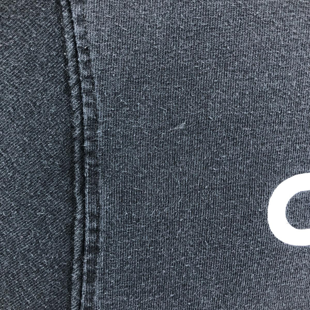 Carhartt short sleeve logo T-shirt, men's XL size cotton black type Vintage Second Hand