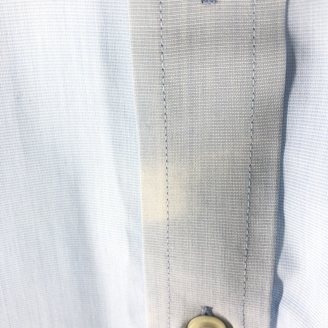 Brooks Brothers 1818 short sleeve button-down shirt, men's size M cotton Blue type light blue Vintage Second Hand
