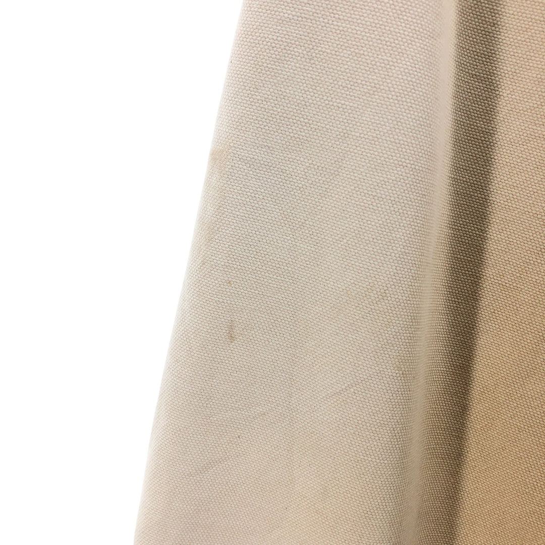 90'S Vintage Carhartt Long Sleeve Duck Work Shirt, Men's XL unclear Beige type Vintage Second Hand