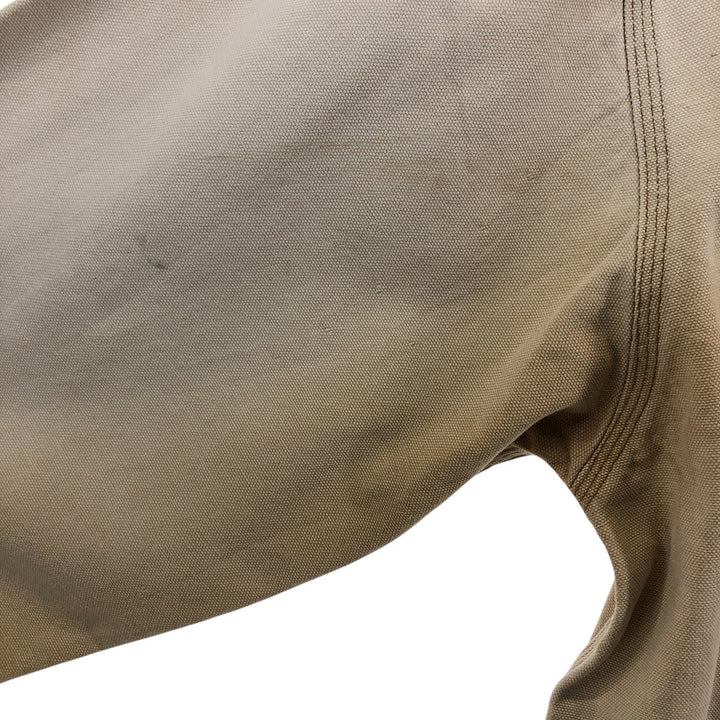 90'S Vintage Carhartt Long Sleeve Duck Work Shirt, Men's XL unclear Beige type Vintage Second Hand