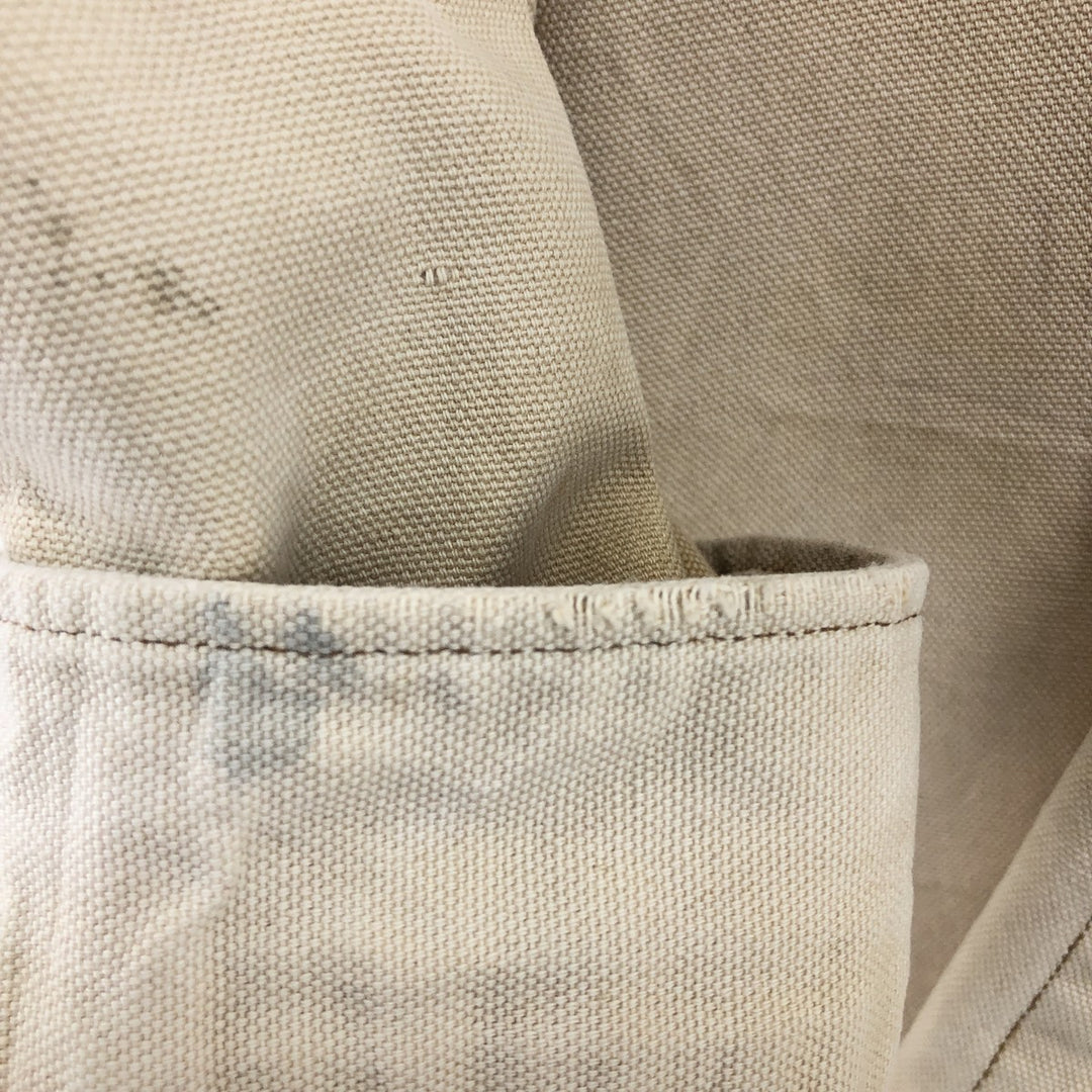 90'S Vintage Carhartt Long Sleeve Duck Work Shirt, Men's XL unclear Beige type Vintage Second Hand