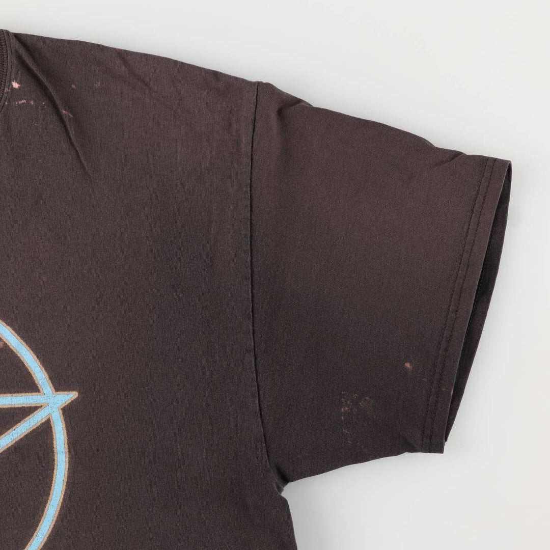 RUSH Band T-shirt, Men's XL size unknown brown type Vintage Second Hand