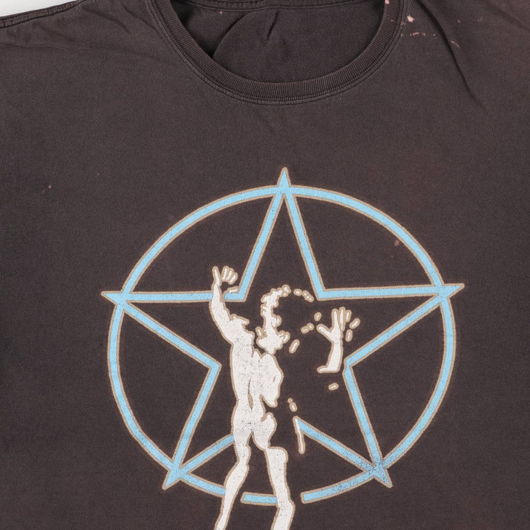 RUSH Band T-shirt, Men's XL size unknown brown type Vintage Second Hand