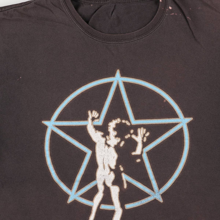 RUSH Band T-shirt, Men's XL size unknown brown type Vintage Second Hand