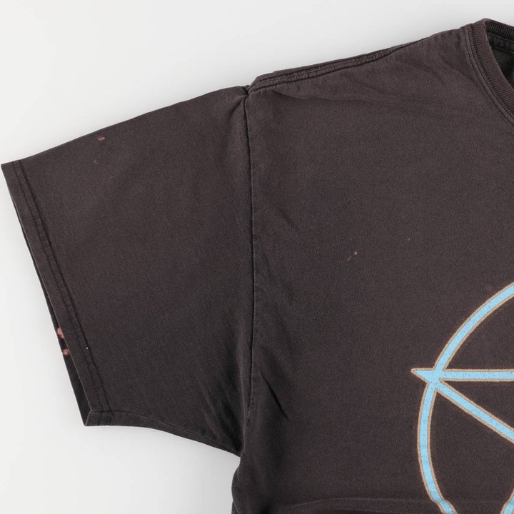 RUSH Band T-shirt, Men's XL size unknown brown type Vintage Second Hand