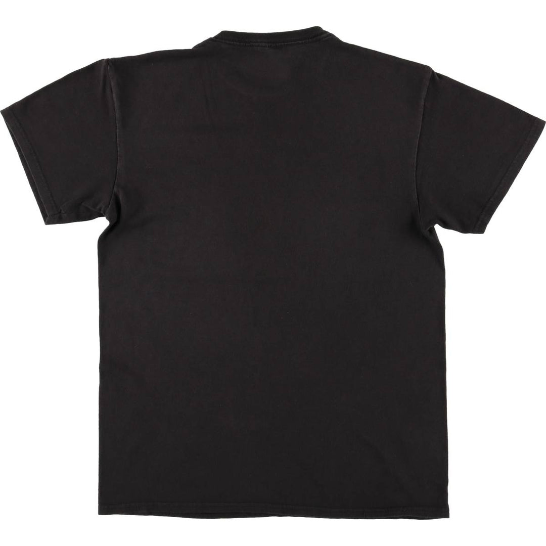 MISFITS Skull Pattern Band T-shirt, Men's M size cotton black type Vintage Second Hand