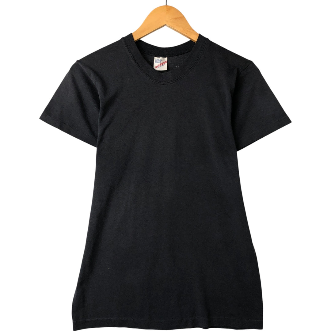 90'S Duke Plain T-shirt Made in USA Men's S Vintage polyester black type Vintage Second Hand