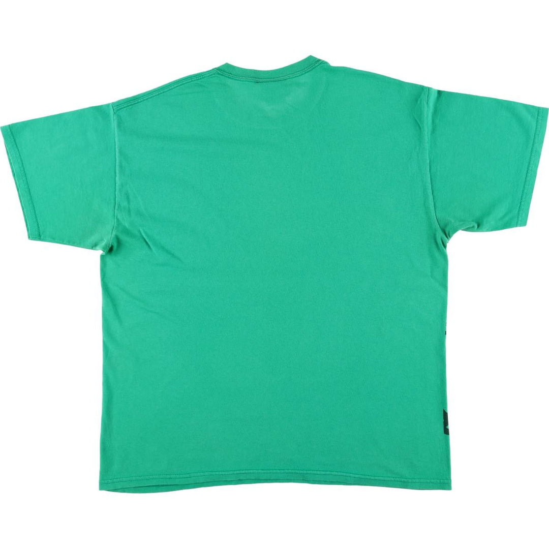 90'S Sesame Street Oscar Large Print Character Print T-Shirt Men's L Size Vintage cotton green type Vintage Second Hand
