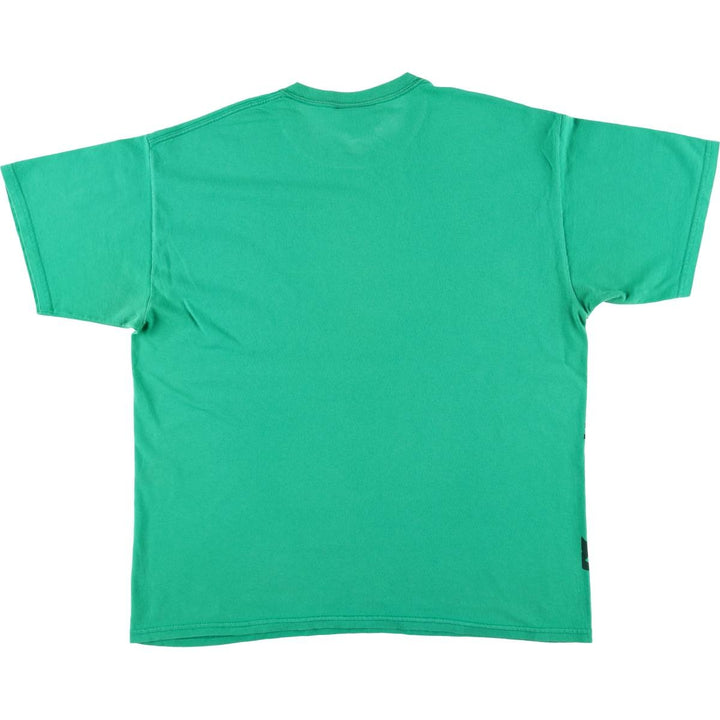 90'S Sesame Street Oscar Large Print Character Print T-Shirt Men's L Size Vintage cotton green type Vintage Second Hand