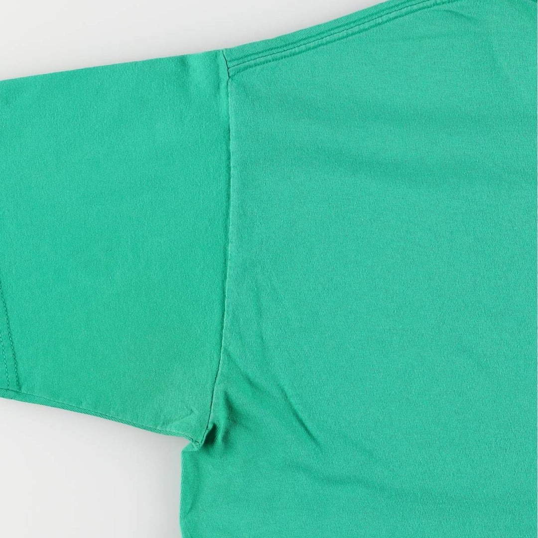 90'S Sesame Street Oscar Large Print Character Print T-Shirt Men's L Size Vintage cotton green type Vintage Second Hand