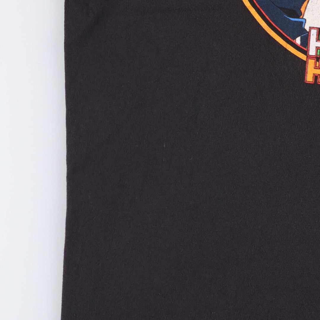 HUNTER HUNTAR Hunter x Hunter Anime Character Print T-shirt Men's XL size cotton black type Vintage Second Hand