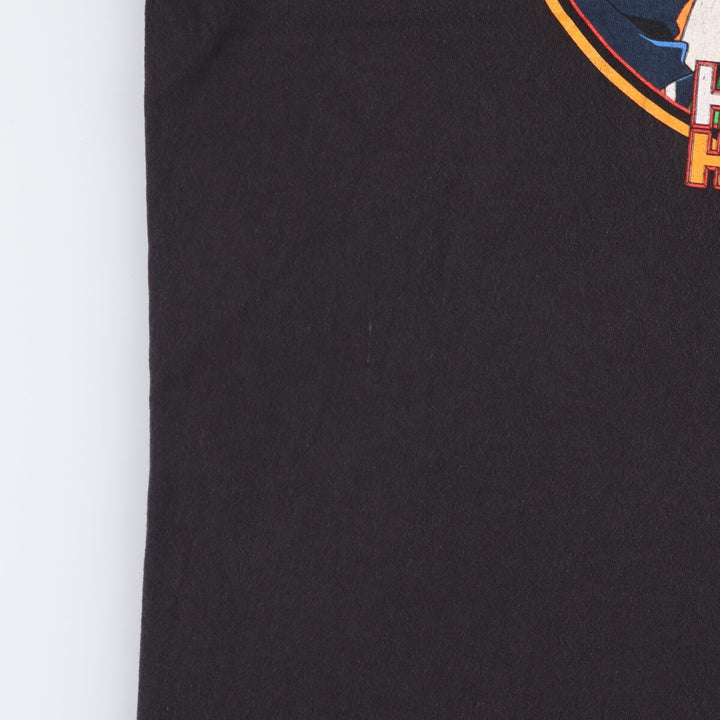 HUNTER HUNTAR Hunter x Hunter Anime Character Print T-shirt Men's XL size cotton black type Vintage Second Hand