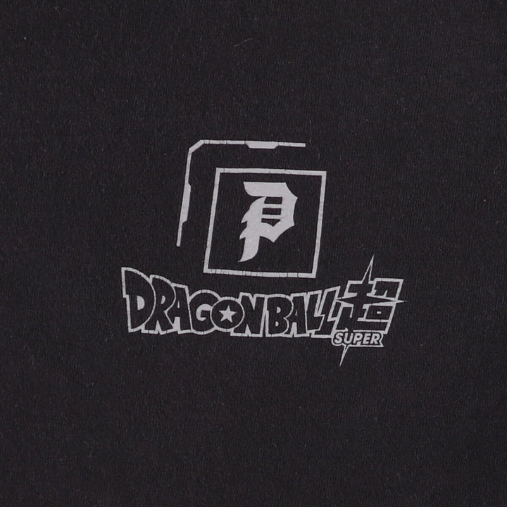 DORAGONBALL Super Dragon Ball Super Son Goku Goku Black Anime Character Print T-Shirt Men's M size cotton black type Vintage Second Hand