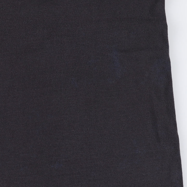 90'S Fruit of the Loom printed T-shirt, made in the USA, men's size L, vintage cotton black type Vintage Second Hand