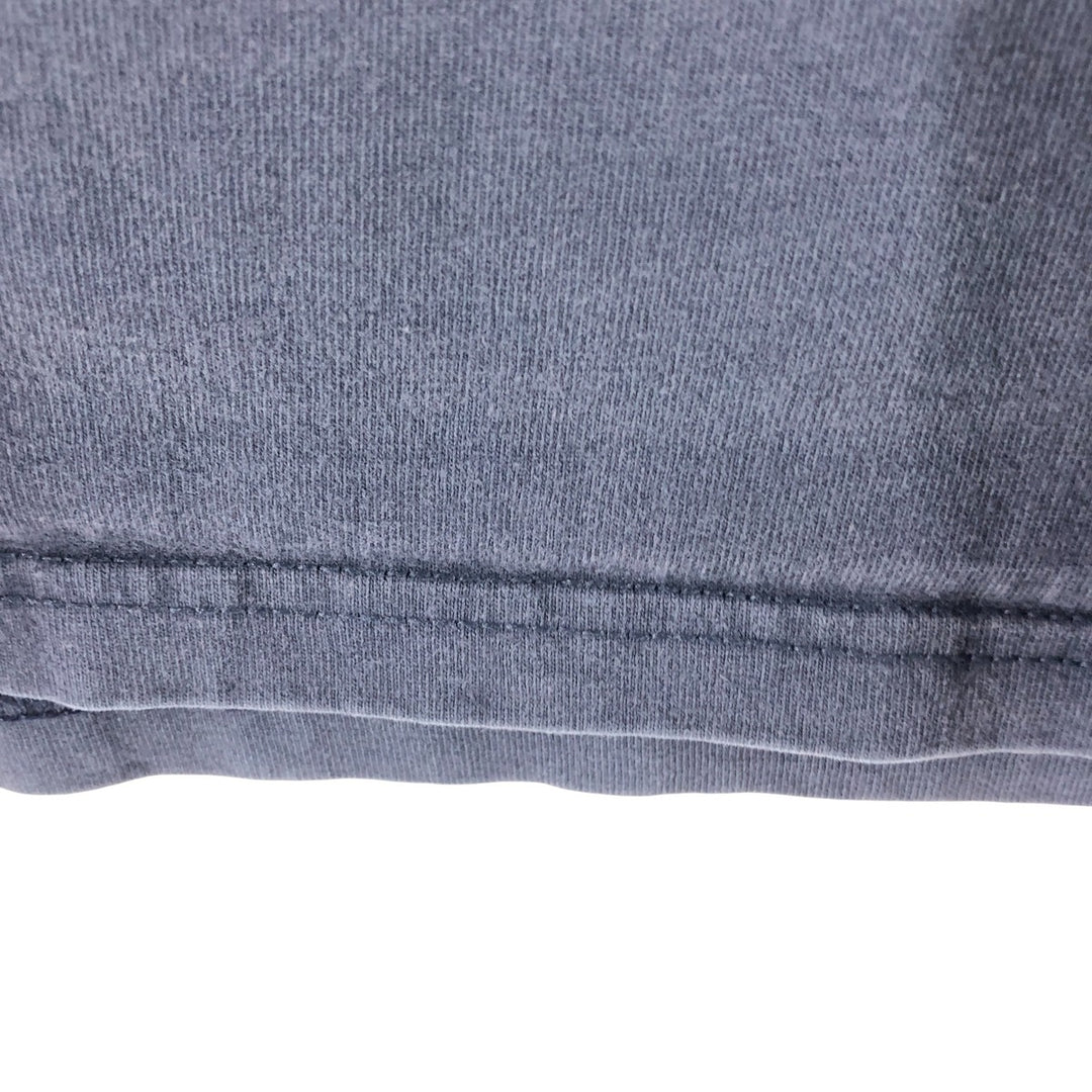 Carhartt Plain Pocket Long T-Shirt, Men's XL Size cotton navy blue type Vintage Second Hand