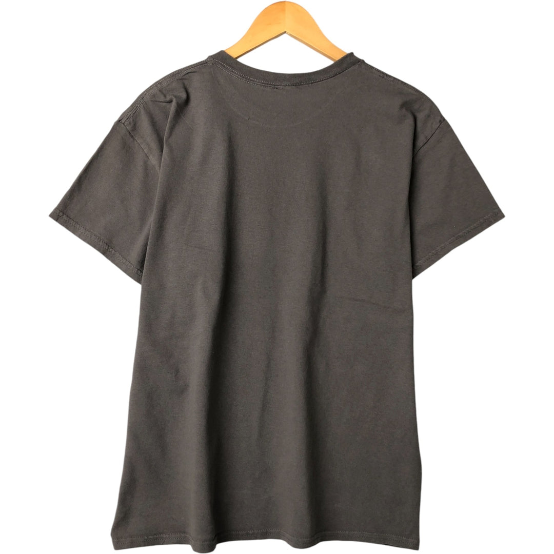 NIRVANA Nirvana Band T-shirt, Band T, Men's L size cotton Charcoal Vintage Second Hand
