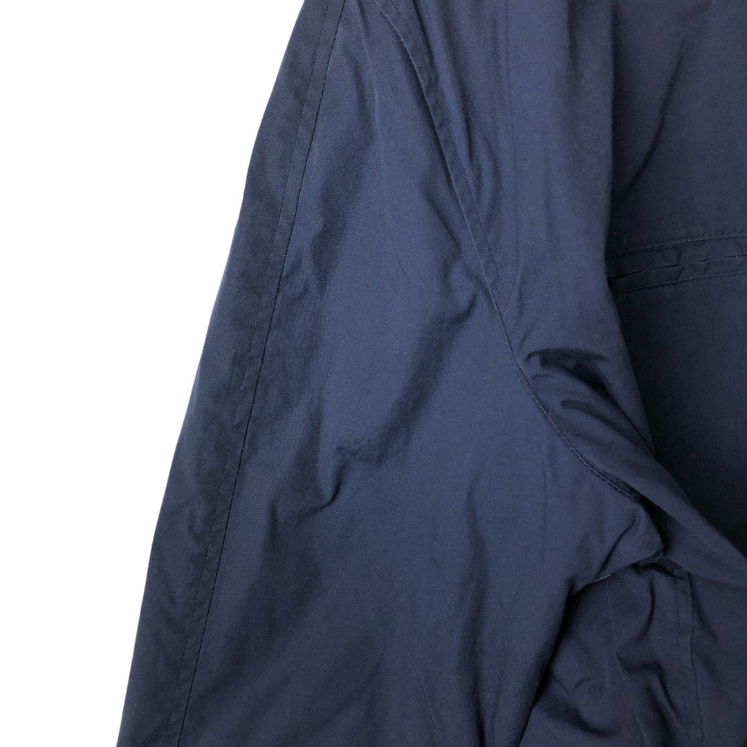 Authentic 1980'S US Navy Utility Jacket, Men's Blue, Made in USA, Size 48L (Men's XL) polyester navy blue type Vintage Second Hand