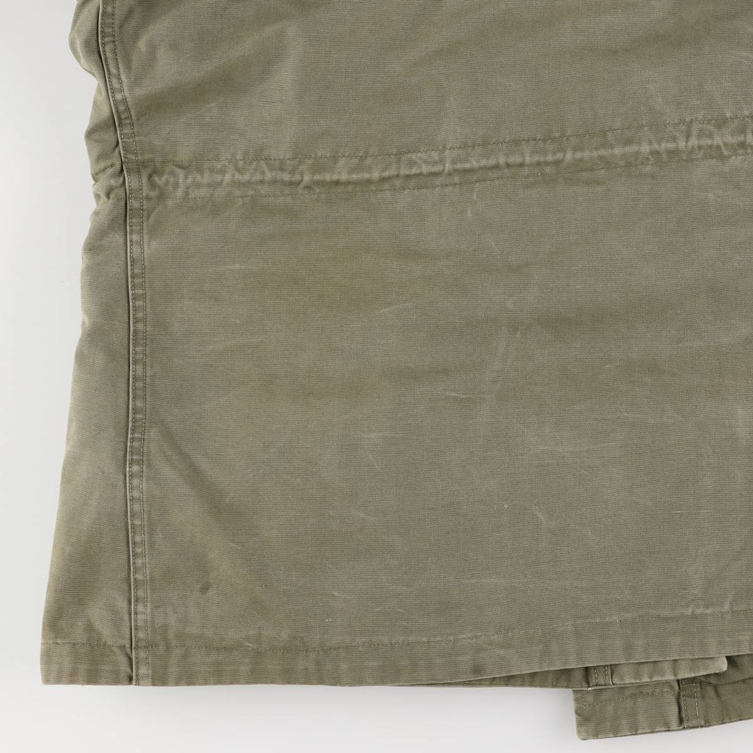 Vintage 1940'S US Army M-1943 Stars and Stripes Military Field Jacket with Badge, Made in USA, Size 34R, Men's Medium unclear Khaki type Vintage Second Hand