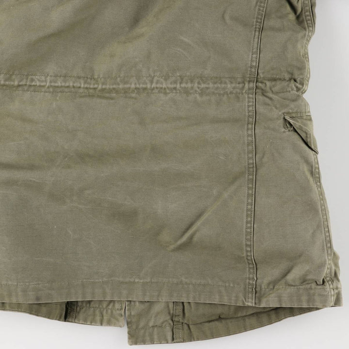 Vintage 1940'S US Army M-1943 Stars and Stripes Military Field Jacket with Badge, Made in USA, Size 34R, Men's Medium unclear Khaki type Vintage Second Hand