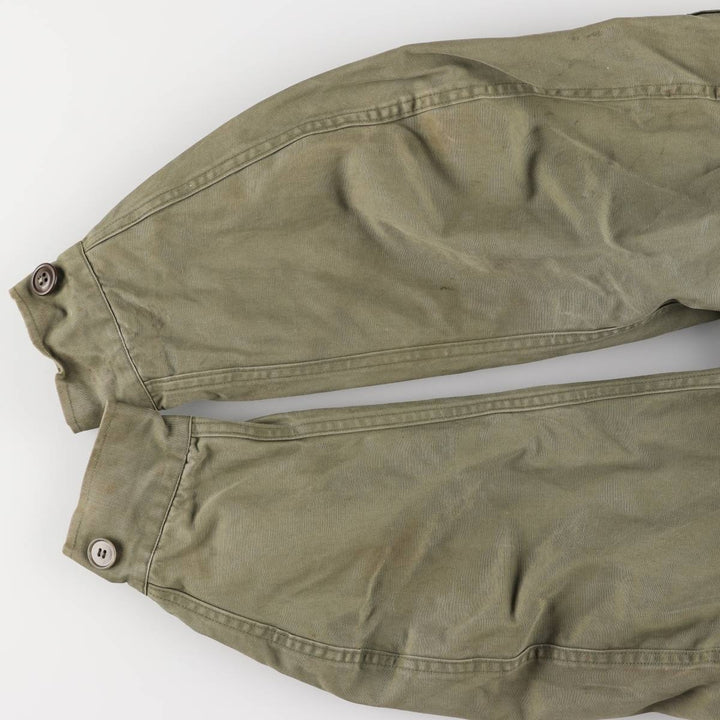 Vintage 1940'S US Army M-1943 Stars and Stripes Military Field Jacket with Badge, Made in USA, Size 34R, Men's Medium unclear Khaki type Vintage Second Hand