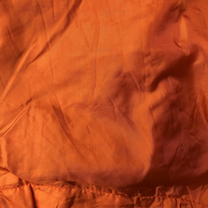 90'S civilian Alpha MA-1 style padded military flight jacket, made in the USA, men's size XL, vintage Nylon burgundy type Vintage Second Hand