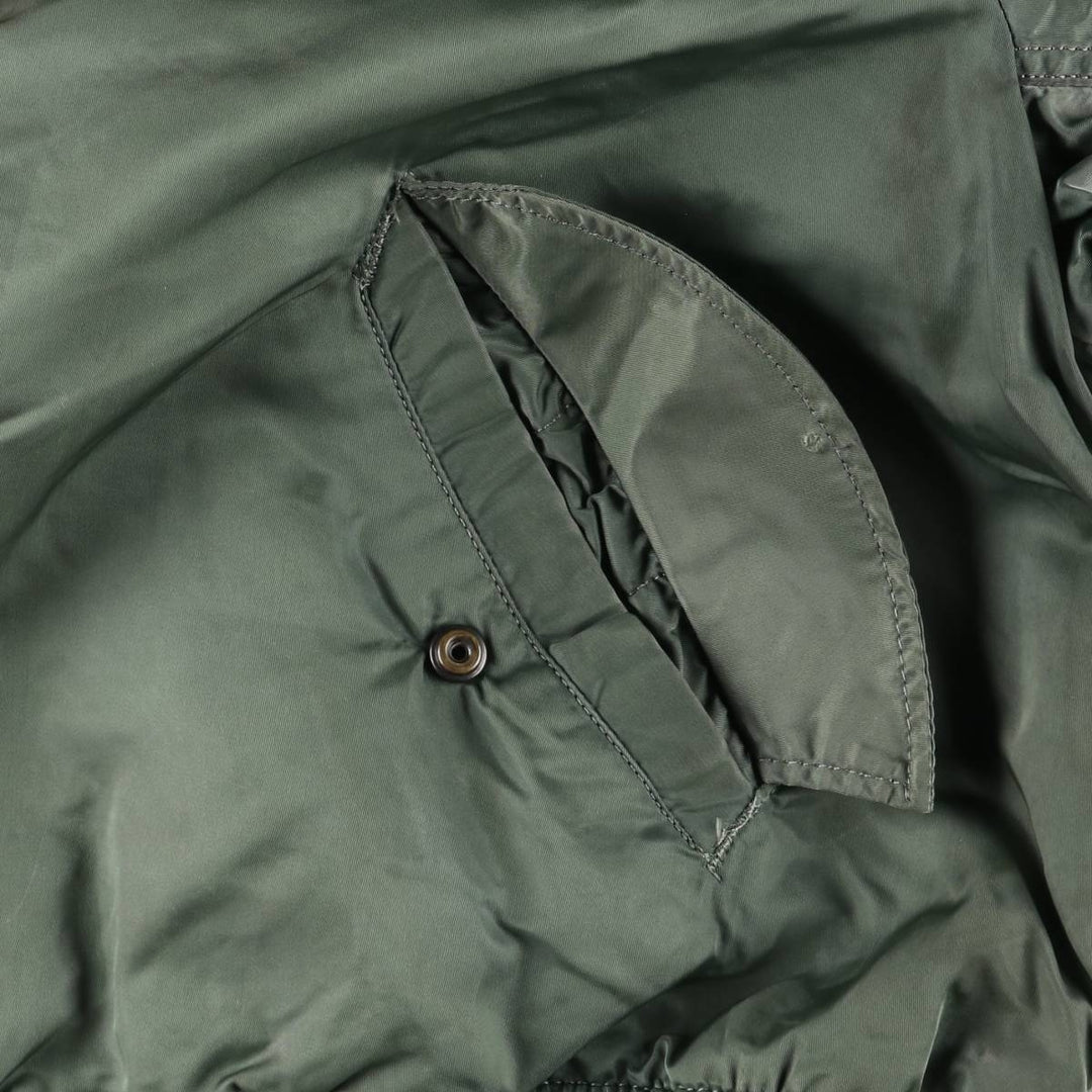 Civilian MA-1 style padded military flight jacket, made in the USA, men's size XL unclear Khaki type Vintage Second Hand