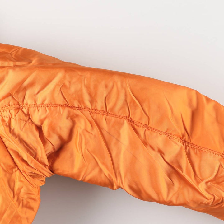 Civilian MA-1 style padded military flight jacket, made in the USA, men's size XL unclear Khaki type Vintage Second Hand