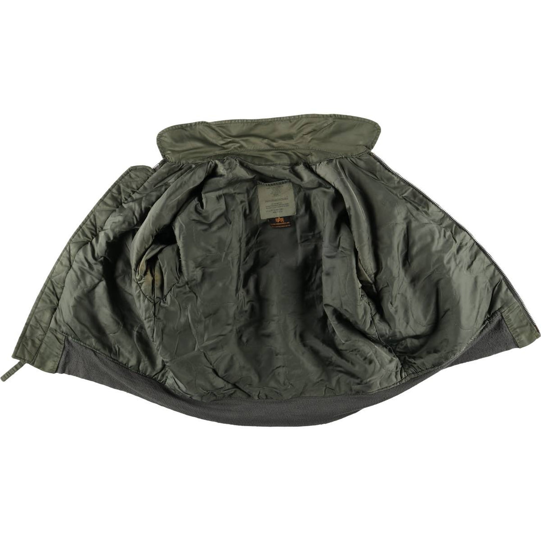 90'S Civilian Alpha CWU-45 Nylon Khaki type Vintage Second Hand