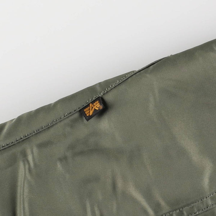 90'S Civilian Alpha CWU-45 Nylon Khaki type Vintage Second Hand