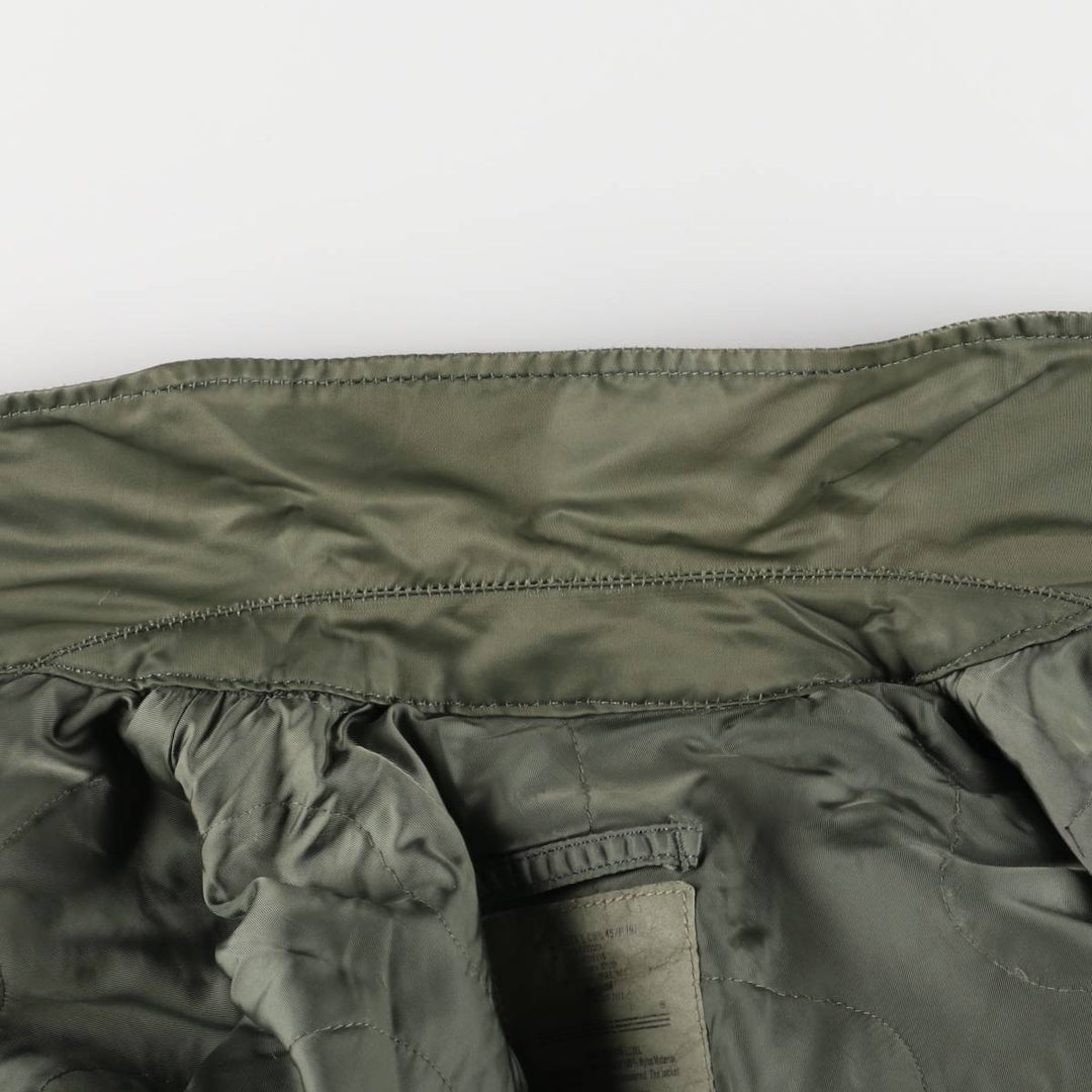 90'S Civilian Alpha CWU-45 Nylon Khaki type Vintage Second Hand