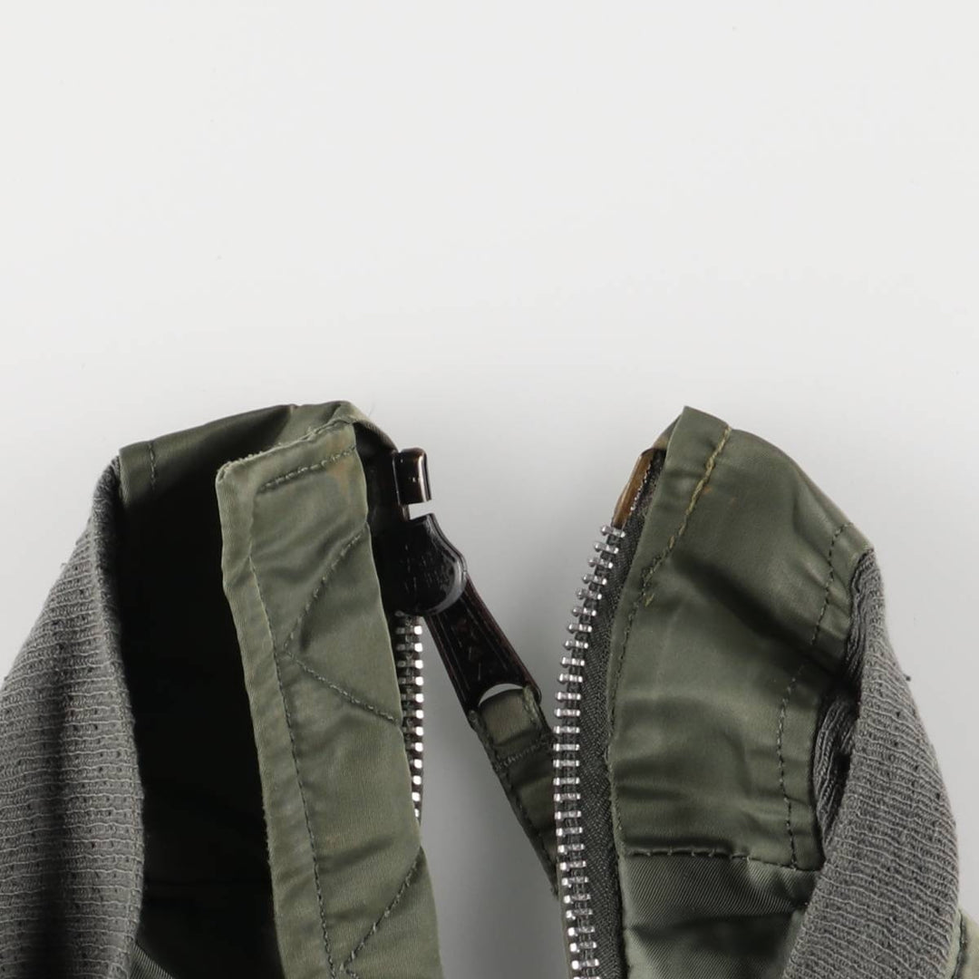 90'S Civilian Alpha CWU-45 Nylon Khaki type Vintage Second Hand