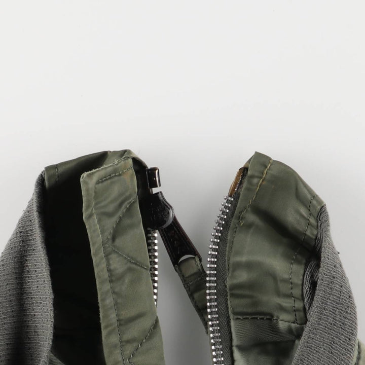 90'S Civilian Alpha CWU-45 Nylon Khaki type Vintage Second Hand