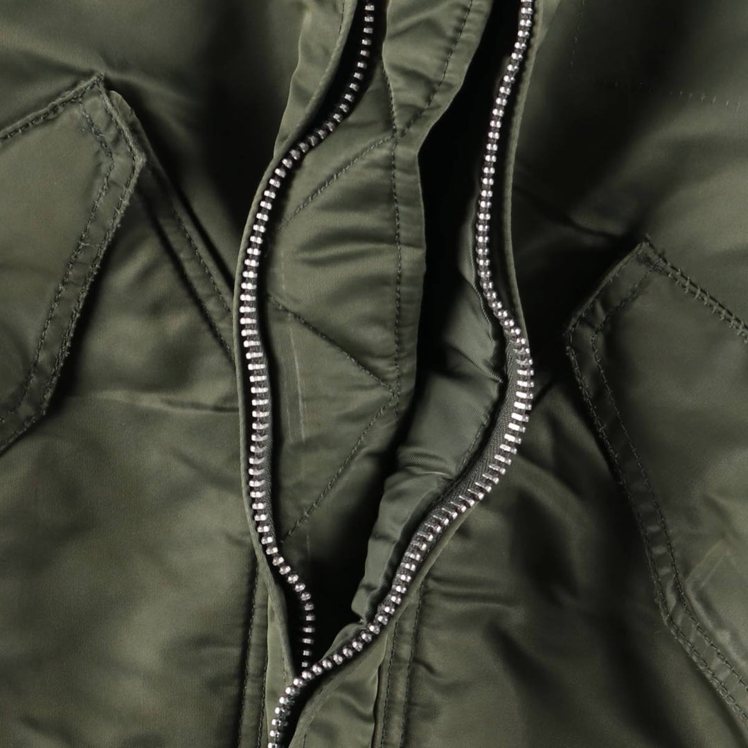 90'S Civilian Alpha CWU-45 Nylon Khaki type Vintage Second Hand