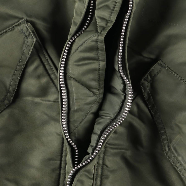 90'S Civilian Alpha CWU-45 Nylon Khaki type Vintage Second Hand