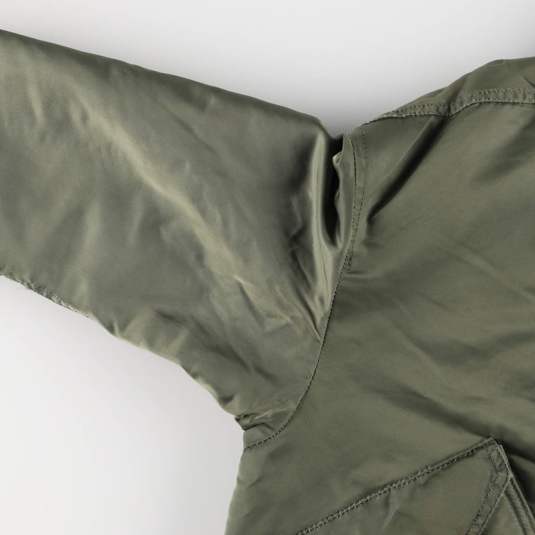 90'S Civilian Alpha CWU-45 Nylon Khaki type Vintage Second Hand