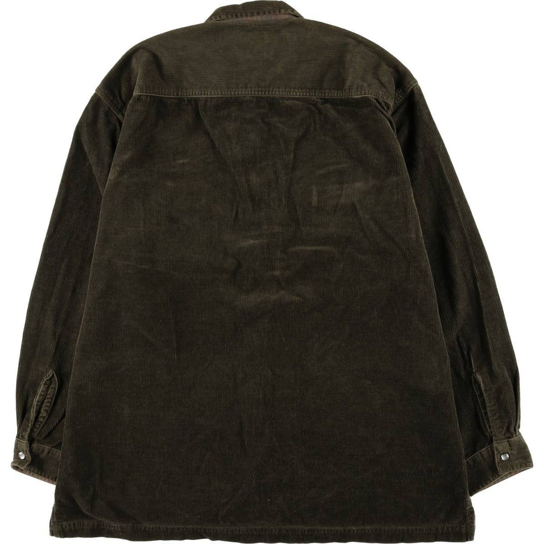 Levi's Corduroy Jacket, Men's Size XL cotton Khaki type Vintage Second Hand