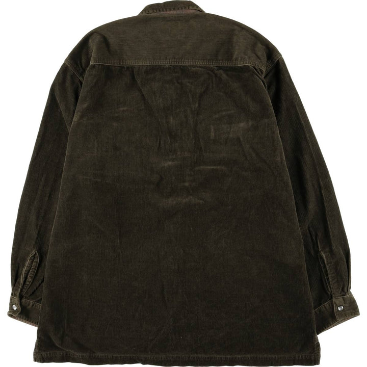 Levi's Corduroy Jacket, Men's Size XL cotton Khaki type Vintage Second Hand