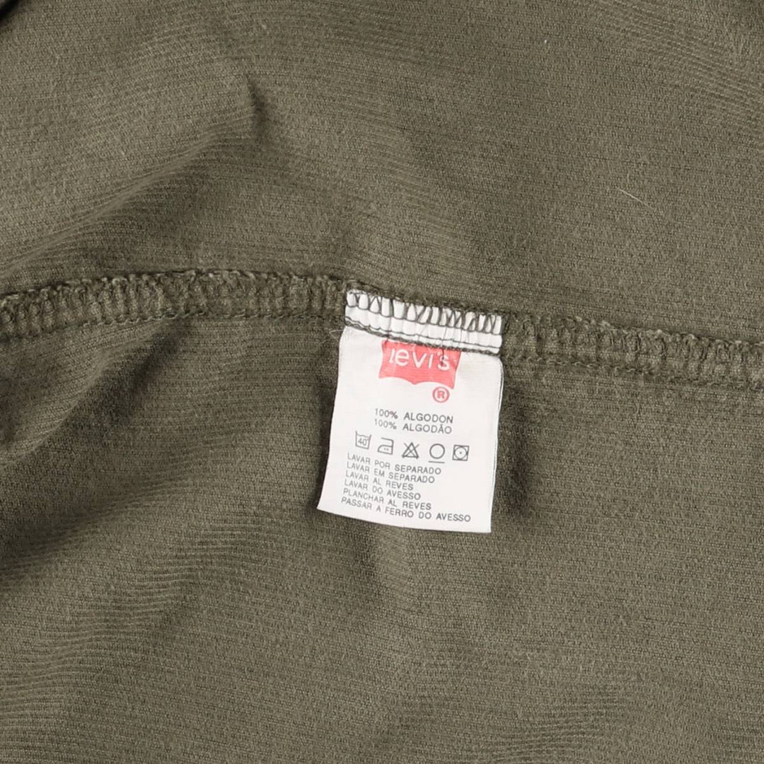 Levi's Corduroy Jacket, Men's Size XL cotton Khaki type Vintage Second Hand